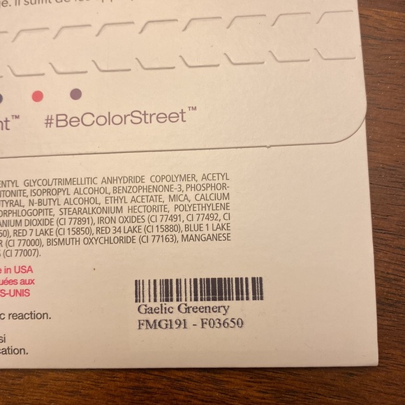 Color street nail polish strips. - Picture 3 of 3